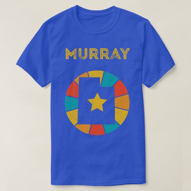 Murray Utah Vintage Distressed Souvenir 1 T-Shirt (Design Front)