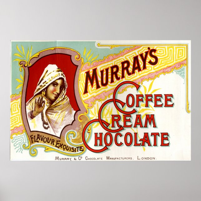 Murrays Coffee Cream Chocolate Poster (Front)