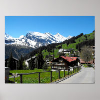 Murren, an alpine villlage