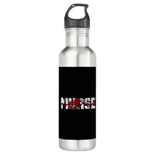 Murse Male Nurse Shirt 710 Ml Water Bottle