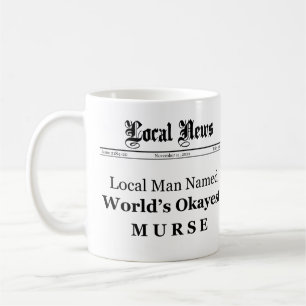 Murse Newspaper Front Mug