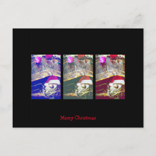 Murtle the Christmas Turtle Holiday Postcard