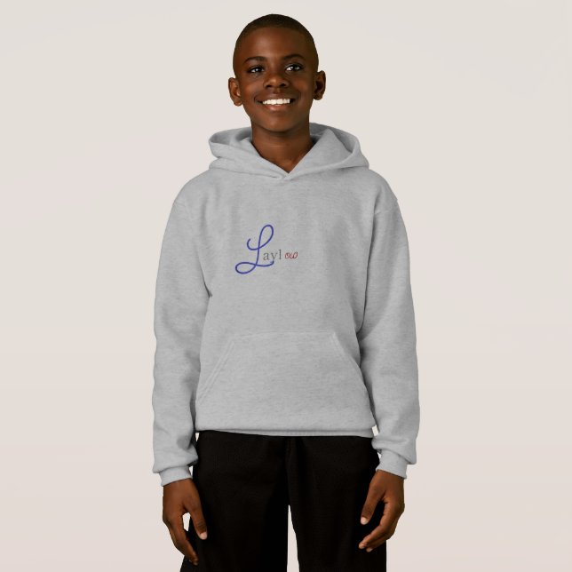 Murugi Wear Laylow  Kids' Pullover Hoodie (Front Full)