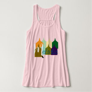 Murugi Wear Melodic Women's BellaCanvas Flowy Race Singlet
