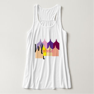 Murugi Wear Melodic Women's BellaCanvas Flowy Race Singlet