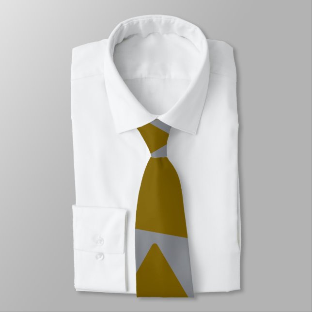 Murugi Wear Silver Office/wedding Ties  (Tied)