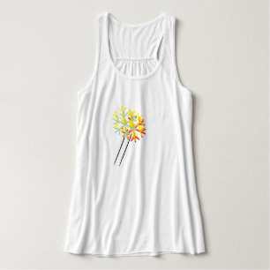 Murugi Wear Wildflower Women's Bella+Canvas Flowy Singlet