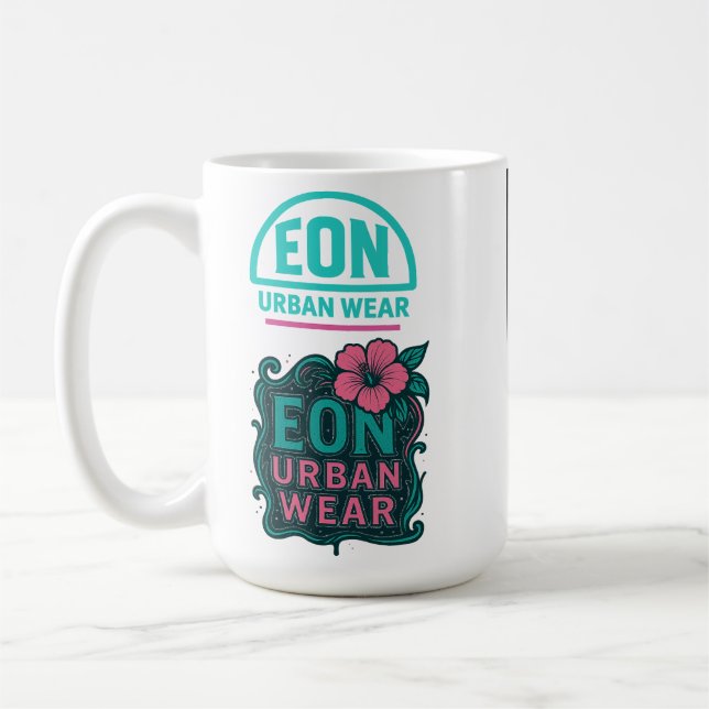 MUSA FLORAL COFFEE MUG (Left)