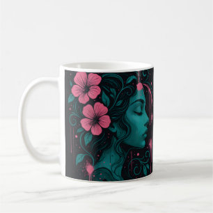 MUSA FLORAL COFFEE MUG