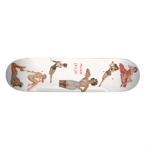 Musashi Designs Pinup Skateboard