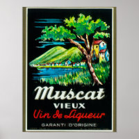 Muscat Vieux Wine LabelEurope