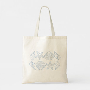 Muscheln & Seesternen Tote Bag