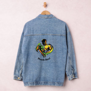 Muscle Burst Denim Jacket