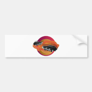 Muscle Car Bumper Sticker