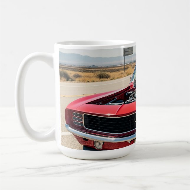 Muscle Car: Precision and Performance Coffee Mug (Left)