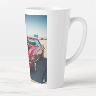 Muscle Car: Precision and Performance Latte Mug