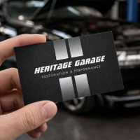 Muscle Car Restoration Racing Stripes Black