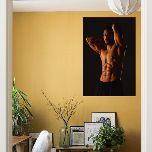 Muscle Confidence Hot Guy Poster (Creator Uploaded)