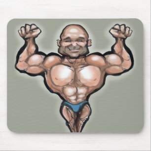 Muscle Dude Mouse Pad