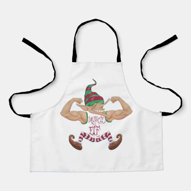 Muscle Elf Apron (Front)