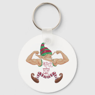 Muscle Elf Key Ring