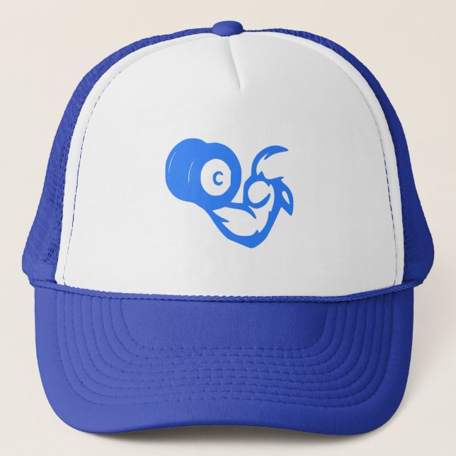 Muscle Flame - Biceps Strength and Energy Trucker Hat (Front)