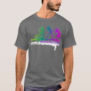 Muscle kitten design for sportsloving women 1 T-Shirt