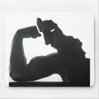 muscle man mouse pad