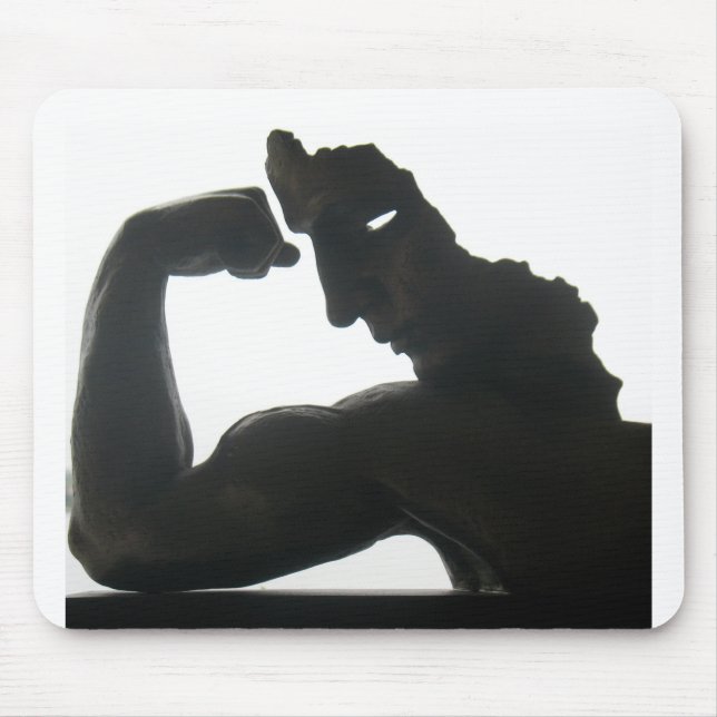 muscle man mouse pad (Front)