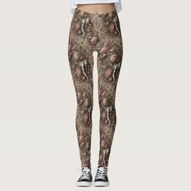 Muscle Memory – Gothic Victorian Leggings (Front)