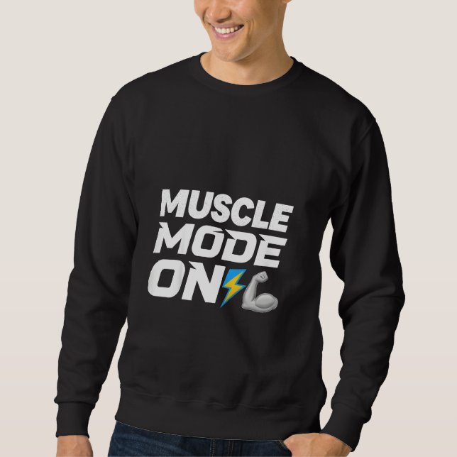 MUSCLE MODE ONG SWEATSHIRT (Front)