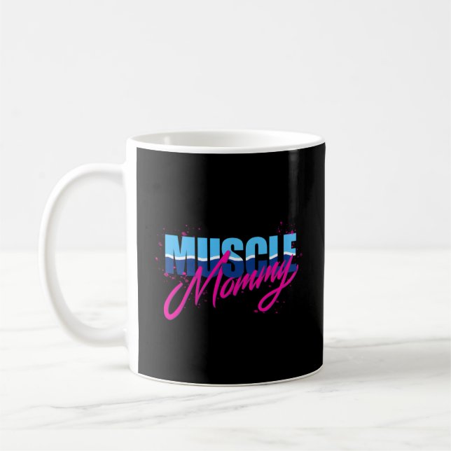 Muscle Mummy Coffee Mug (Left)