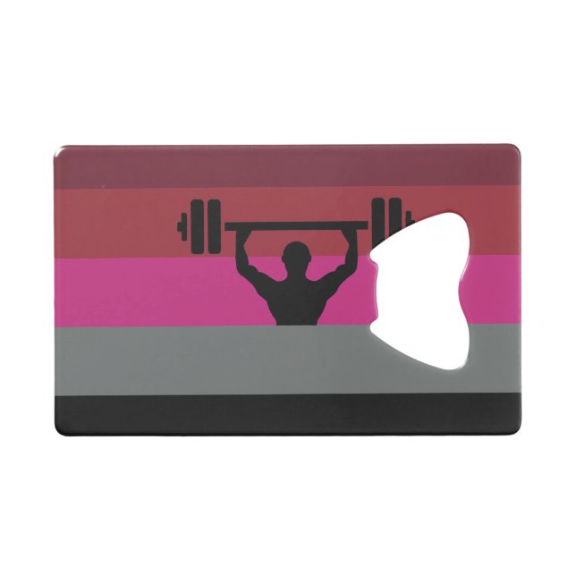 MUSCLE PRIDE FLAG (Front (Horizontal))
