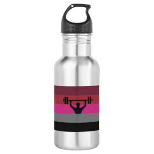 MUSCLE PRIDE FLAG 532 ML WATER BOTTLE