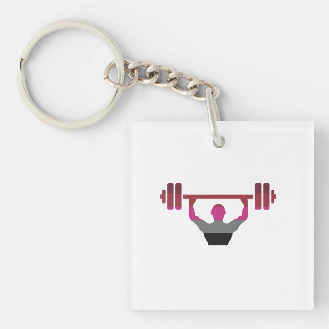 Muscle Pride Key Ring (Front)