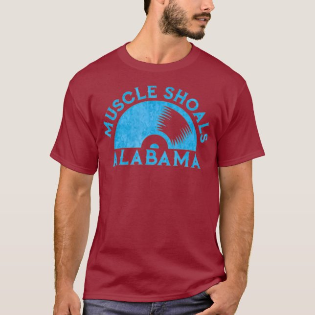 Muscle Shoals Alabama Music City Recording T-Shirt (Front)
