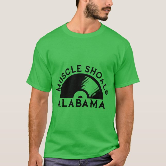 Muscle Shoals Shirt Alabama Recording Studio Music (Front)