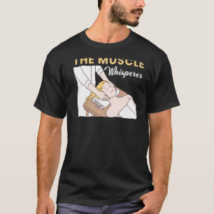 Muscle Whisperer Physical Therapy Therapist Graph T-Shirt
