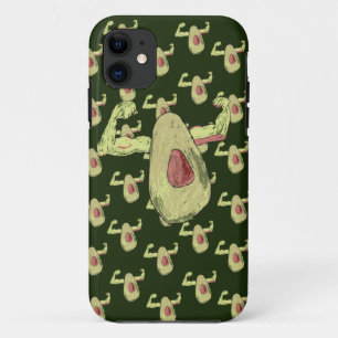 Muscled Avocado Case-Mate iPhone Case