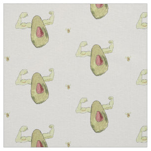 Muscled Avocado Fabric