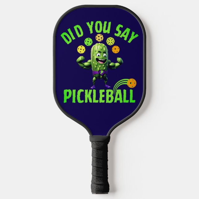 Muscled Up Pickle Pickleball Hero Paddle (Front)