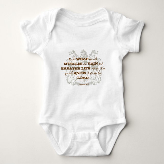 Muscles & Life Baby Bodysuit (Front)