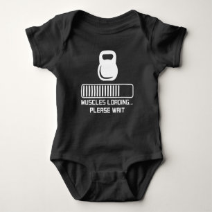 Muscles Loading Baby Bodysuit