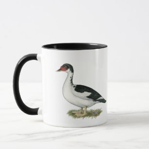 Muscovy Black Pied Duck Mug