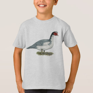 Muscovy Blue Pied Drake T-Shirt