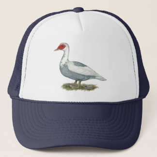 Muscovy Blue Pied Duck Trucker Hat
