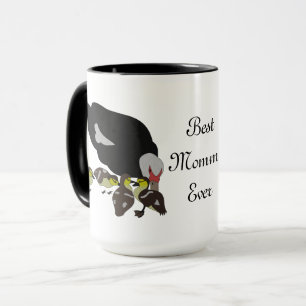 Muscovy Duck and Adorable Duckling Mug