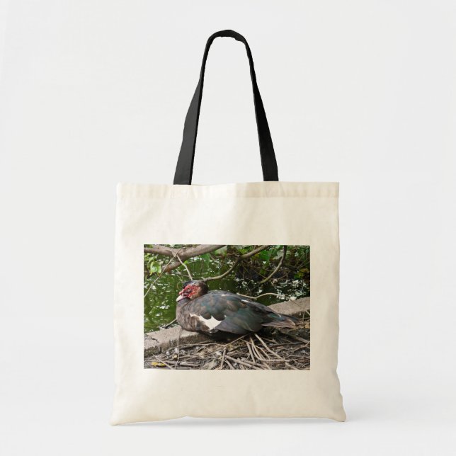 Muscovy duck tote bag (Front)