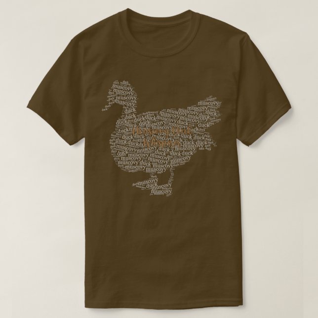 Muscovy Duck Whisperer Funny Farmer Muscovy Duck  T-Shirt (Design Front)