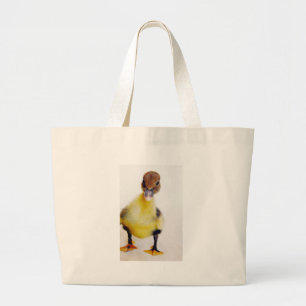 Muscovy Duckling Large Tote Bag